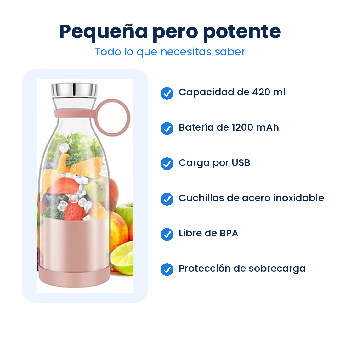 Mini licuadora 420ml