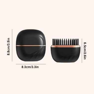 Peine Anti-Frizz Portátil y Recargable