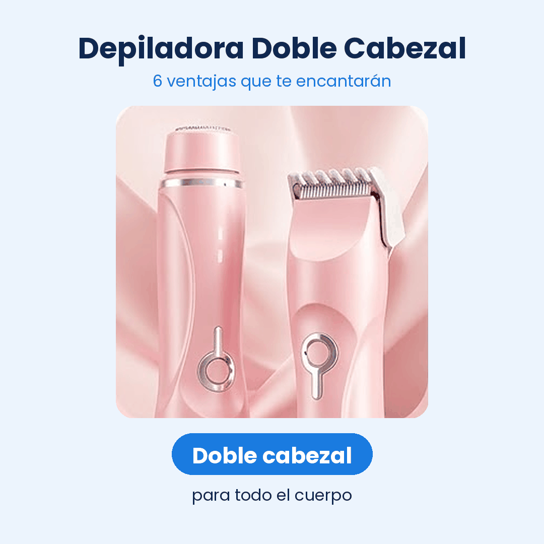 Rasuradora Depiladora Femenina 2 en 1 🌸