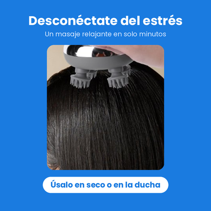 Masajeador Cuello Cabelludo Terapia Luz
