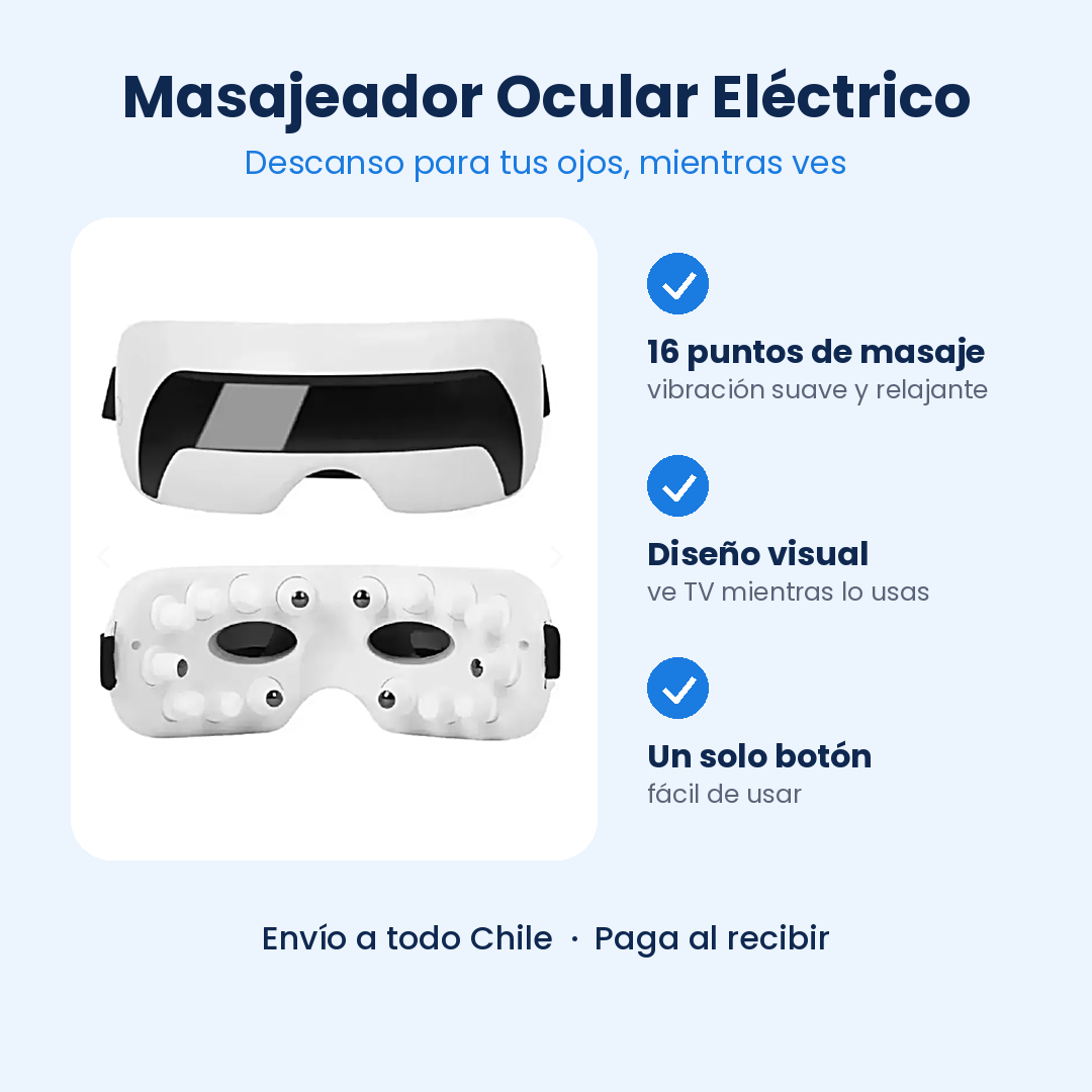 Masajeador Ocular Eléctrico Inteligente